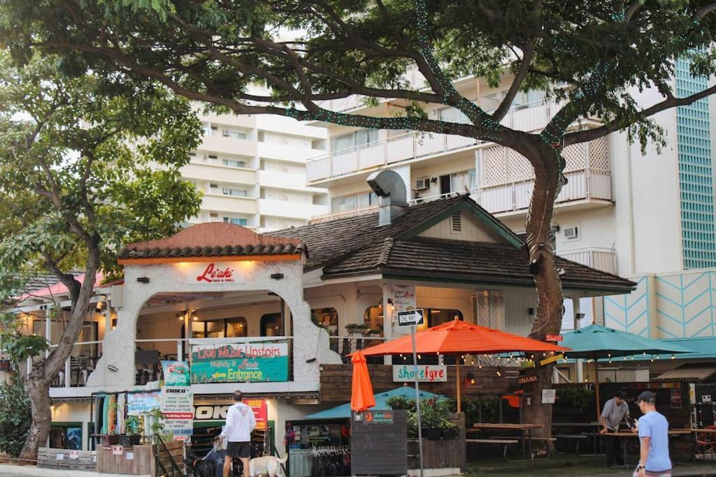 הונולולו Seashore Waikiki Studio 1 Block From A Beach No Resort Fees מראה חיצוני תמונה
